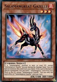 Salamangreat Gazelle [BLAR-EN090] Ultra Rare | Nerdhalla Games