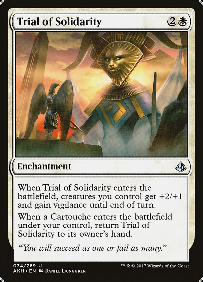 Trial of Solidarity [Amonkhet] | Nerdhalla Games