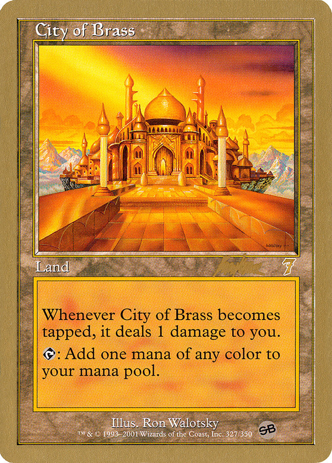 City of Brass (Brian Kibler) (SB) [World Championship Decks 2002] | Nerdhalla Games