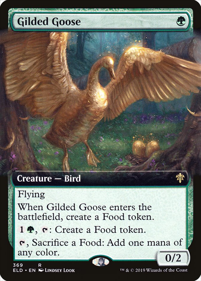 Gilded Goose (Extended Art) [Throne of Eldraine] | Nerdhalla Games