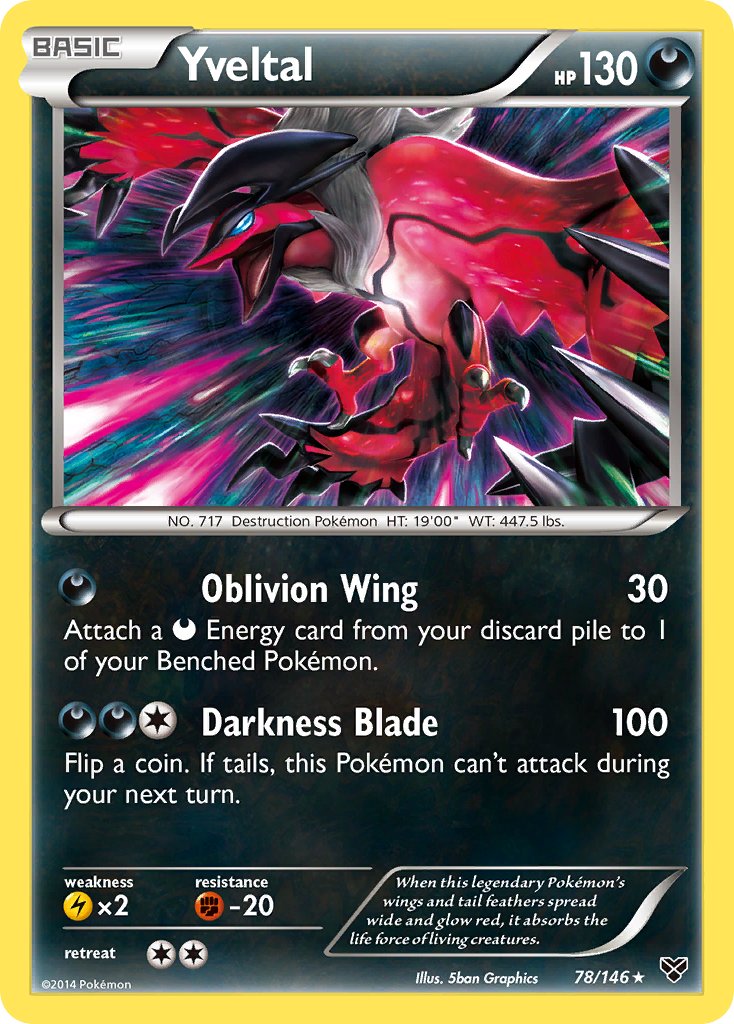 Yveltal (78/146) (Theme Deck Exclusive) [XY: Base Set] | Nerdhalla Games