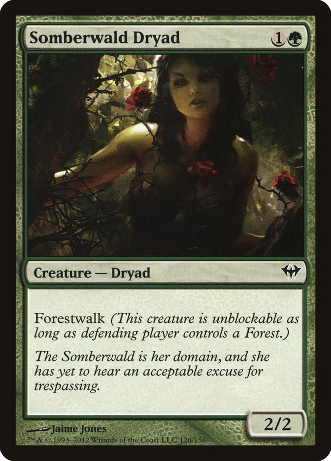 Somberwald Dryad [Dark Ascension] | Nerdhalla Games