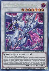 Cyberse Quantum Dragon [MP20-EN018] Prismatic Secret Rare | Nerdhalla Games