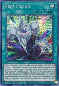 Neos Fusion [MP20-EN027] Prismatic Secret Rare | Nerdhalla Games