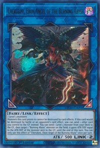 Cherubini, Ebon Angel of the Burning Abyss [MP20-EN096] Ultra Rare | Nerdhalla Games