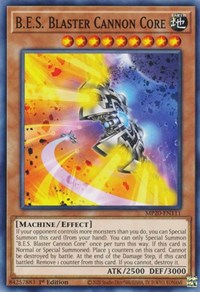 B.E.S. Blaster Cannon Core [MP20-EN111] Common | Nerdhalla Games