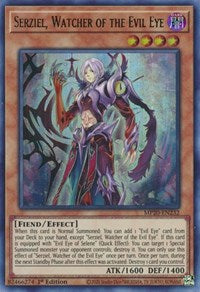 Serziel, Watcher of the Evil Eye [MP20-EN232] Ultra Rare | Nerdhalla Games