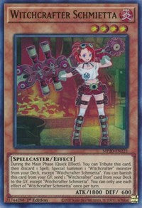 Witchcrafter Schmietta [MP20-EN221] Ultra Rare | Nerdhalla Games