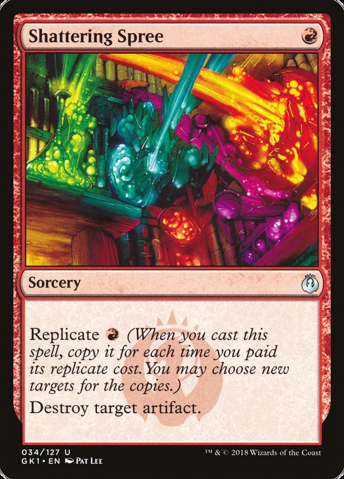 Shattering Spree [Guilds of Ravnica Guild Kit] | Nerdhalla Games