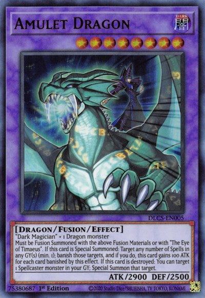 Amulet Dragon [DLCS-EN005] Ultra Rare | Nerdhalla Games