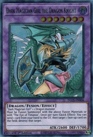 Dark Magician Girl the Dragon Knight (Alternate Art) [DLCS-EN006] Ultra Rare | Nerdhalla Games