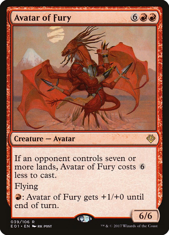 Avatar of Fury [Archenemy: Nicol Bolas] | Nerdhalla Games