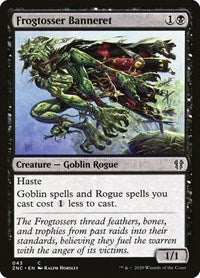 Frogtosser Banneret [Zendikar Rising Commander] | Nerdhalla Games