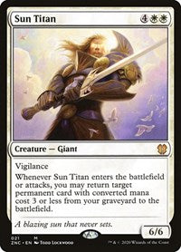 Sun Titan [Zendikar Rising Commander] | Nerdhalla Games