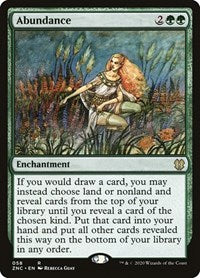 Abundance [Zendikar Rising Commander] | Nerdhalla Games