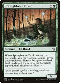 Springbloom Druid [Zendikar Rising Commander] | Nerdhalla Games