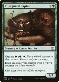 Tuskguard Captain [Zendikar Rising Commander] | Nerdhalla Games