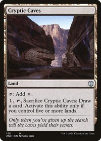 Cryptic Caves [Zendikar Rising Commander] | Nerdhalla Games