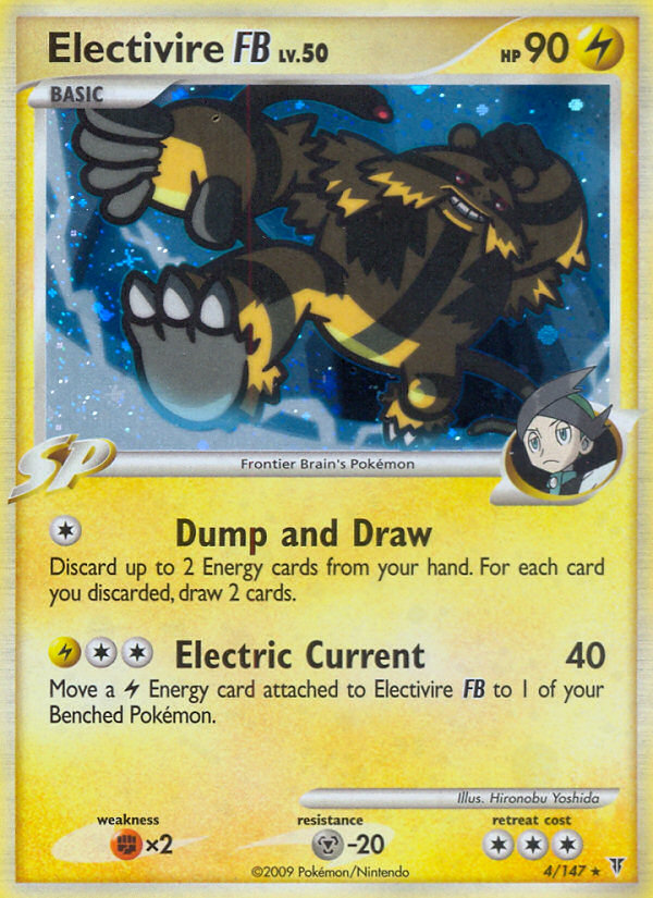 Electivire FB (4/147) [Platinum: Supreme Victors] | Nerdhalla Games