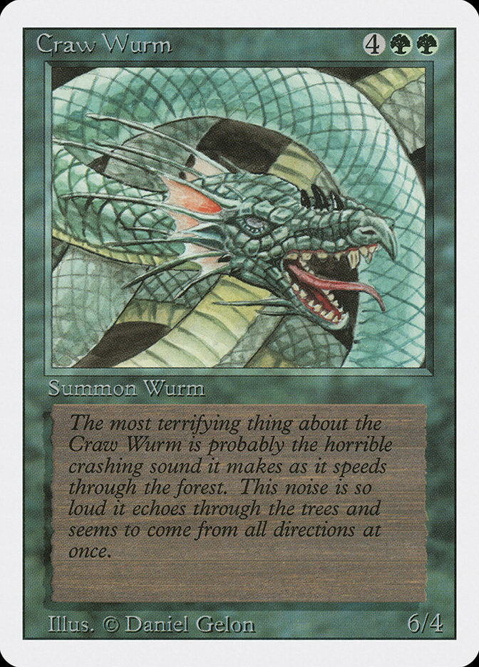 Craw Wurm [Revised Edition] | Nerdhalla Games