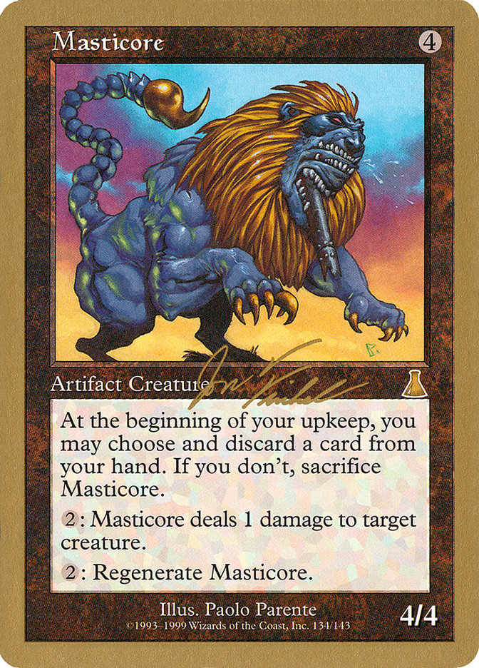 Masticore (Jon Finkel) [World Championship Decks 2000] | Nerdhalla Games