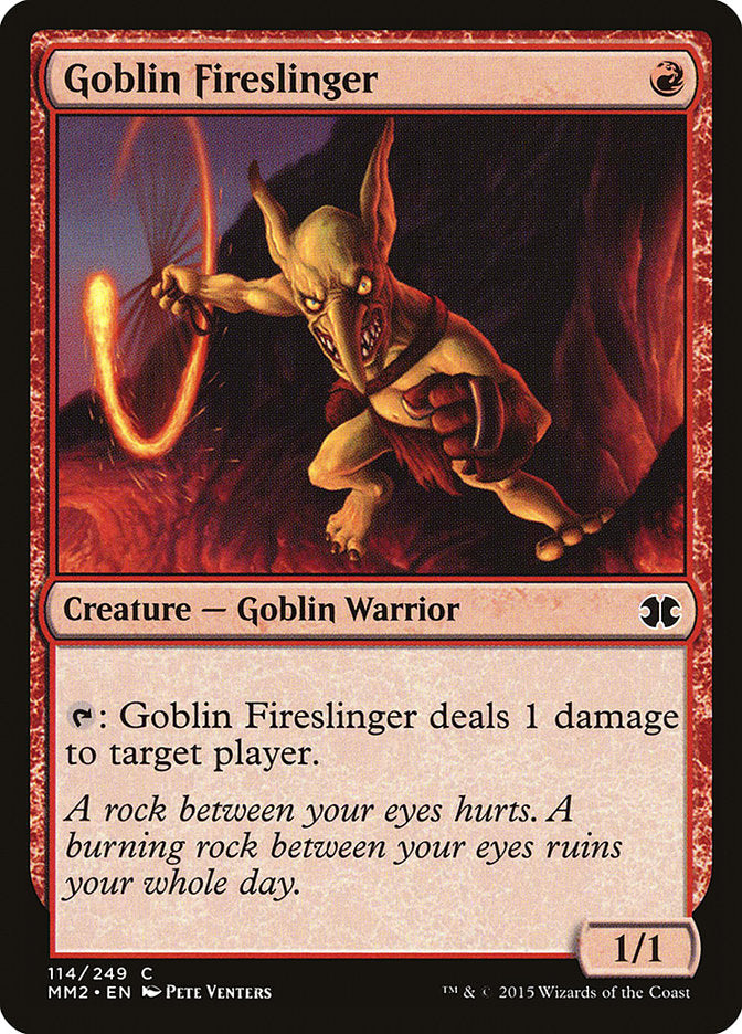 Goblin Fireslinger [Modern Masters 2015] | Nerdhalla Games