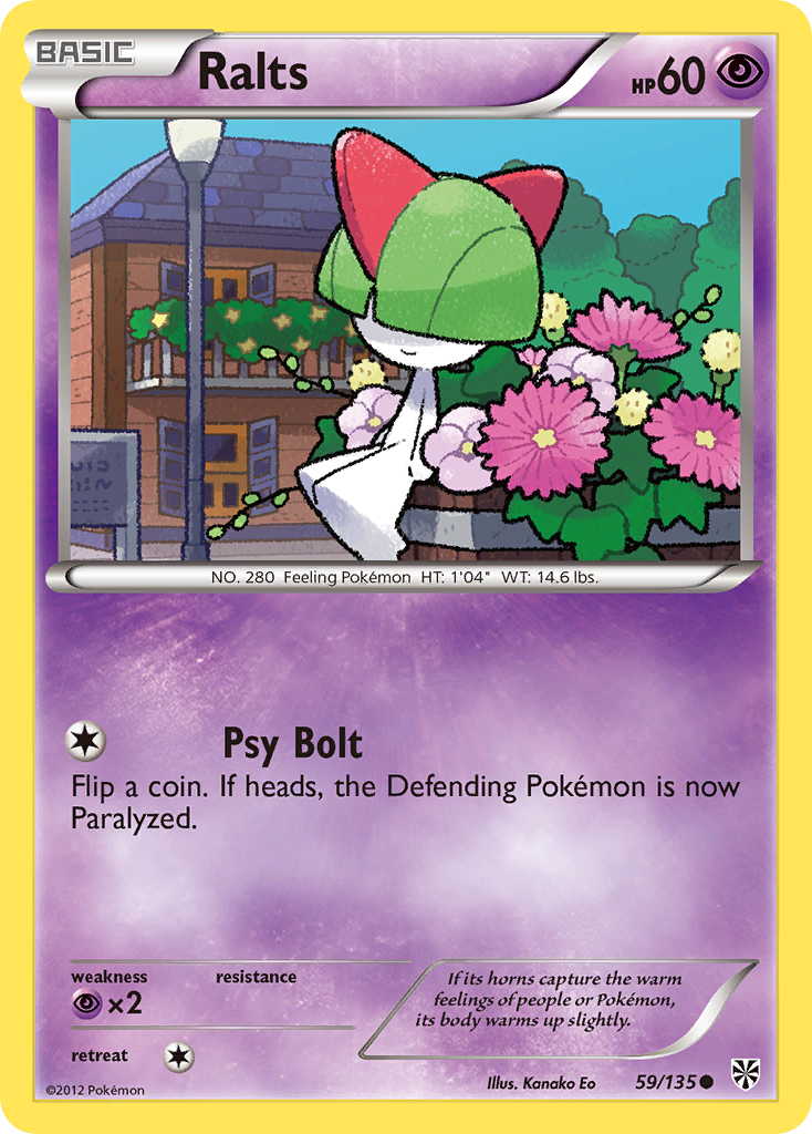 Ralts (59/135) [Black & White: Plasma Storm] | Nerdhalla Games