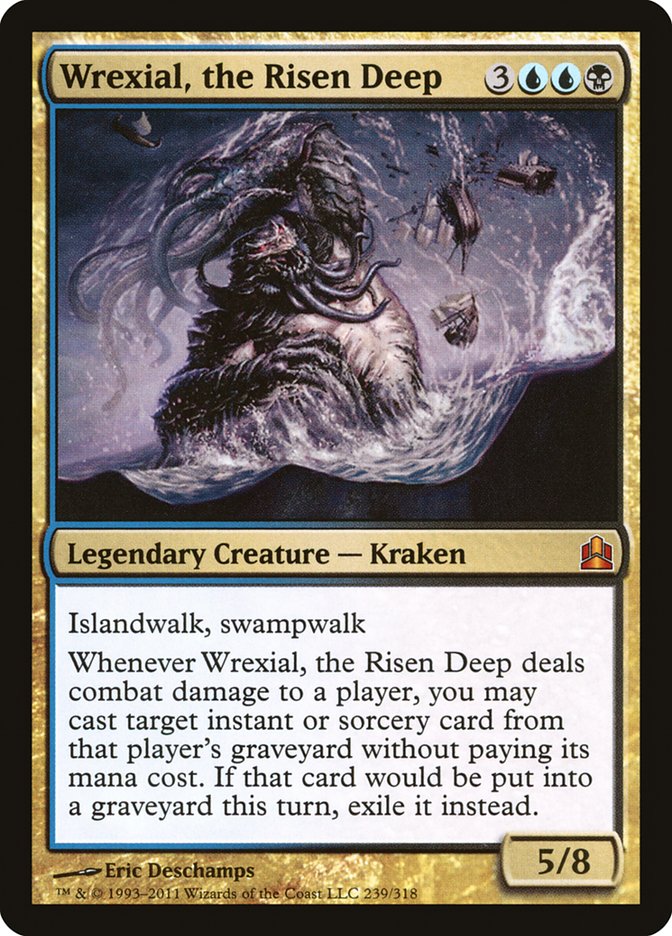 Wrexial, the Risen Deep [Commander 2011] | Nerdhalla Games