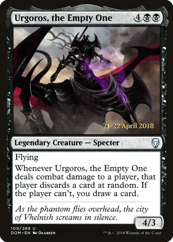 Urgoros, the Empty One  [Dominaria Prerelease Promos] | Nerdhalla Games