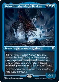 Brinelin, the Moon Kraken (Foil Etched) [Commander Legends] | Nerdhalla Games