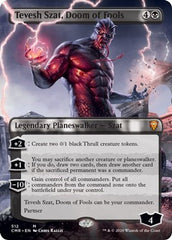 Tevesh Szat, Doom of Fools (Extended Art) [Commander Legends] | Nerdhalla Games