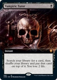 Vampiric Tutor (Extended Art) [Commander Legends] | Nerdhalla Games