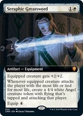 Seraphic Greatsword (Extended Art) [Commander Legends] | Nerdhalla Games