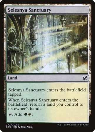 Selesnya Sanctuary [Commander 2019] | Nerdhalla Games