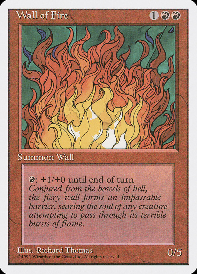 Wall of Fire [Fourth Edition] | Nerdhalla Games