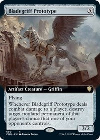 Bladegriff Prototype (Extended Art) [Commander Legends] | Nerdhalla Games