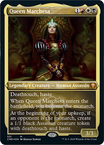 Queen Marchesa (Foil Etched) [Commander Legends] | Nerdhalla Games