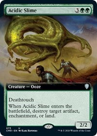 Acidic Slime (Extended Art) [Commander Legends] | Nerdhalla Games