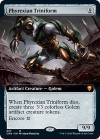 Phyrexian Triniform (Extended Art) [Commander Legends] | Nerdhalla Games