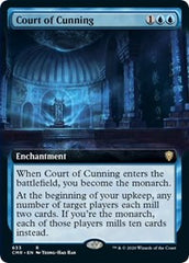 Court of Cunning (Extended Art) [Commander Legends] | Nerdhalla Games