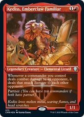 Kediss, Emberclaw Familiar (Foil Etched) [Commander Legends] | Nerdhalla Games