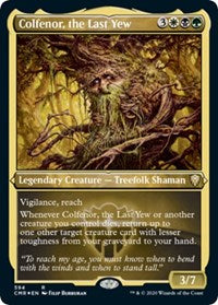 Colfenor, the Last Yew (Foil Etched) [Commander Legends] | Nerdhalla Games