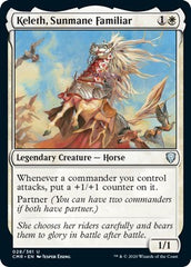 Keleth, Sunmane Familiar [Commander Legends] | Nerdhalla Games