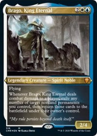 Brago, King Eternal (Foil Etched) [Commander Legends] | Nerdhalla Games