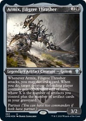 Armix, Filigree Thrasher (Foil Etched) [Commander Legends] | Nerdhalla Games