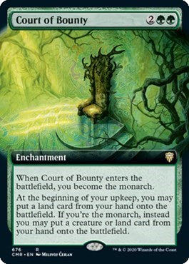 Court of Bounty (Extended Art) [Commander Legends] | Nerdhalla Games