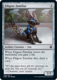 Filigree Familiar [Commander Legends] | Nerdhalla Games