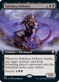 Rakshasa Debaser (Extended Art) [Commander Legends] | Nerdhalla Games