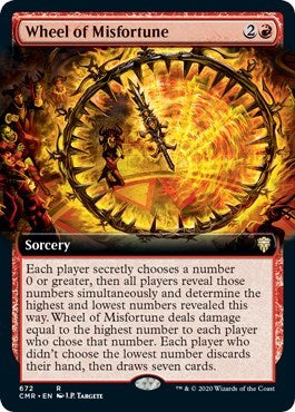 Wheel of Misfortune (Extended Art) [Commander Legends] | Nerdhalla Games