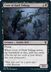 Crow of Dark Tidings [Commander Legends] | Nerdhalla Games